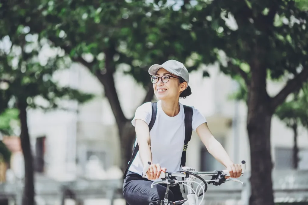 サイクリング好きの女性と付き合うメリット