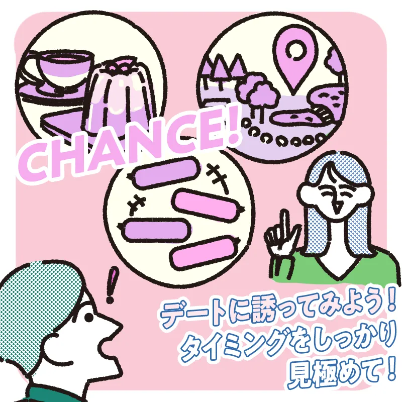 2. デートへの誘いを切り出す
