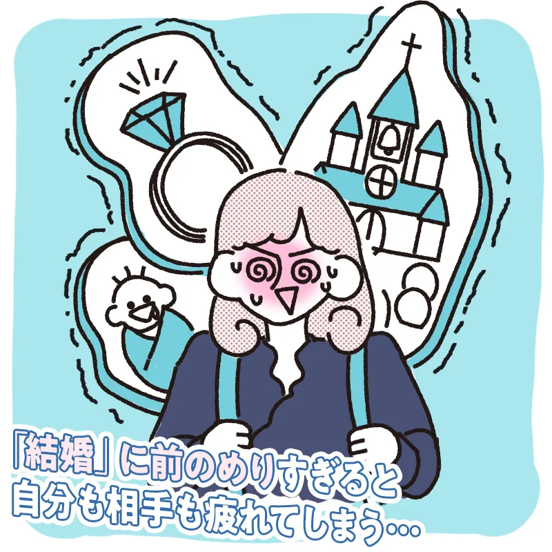 婚活として力を入れすぎている