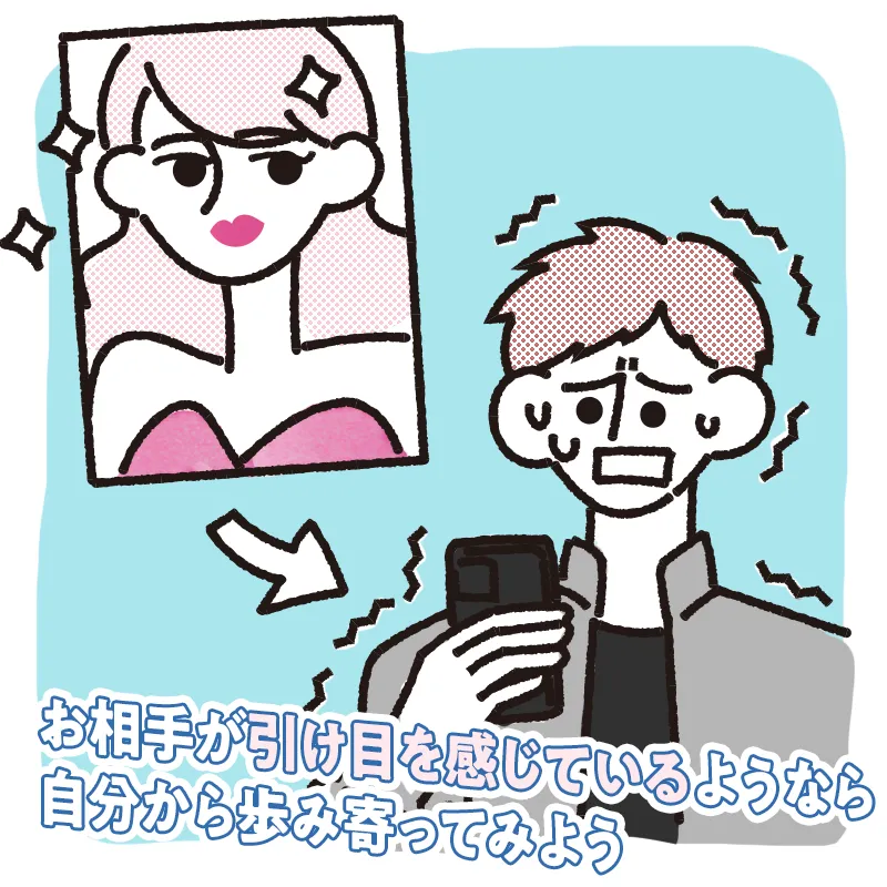 気が引けている